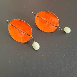 Art House Earrings - one of a kind